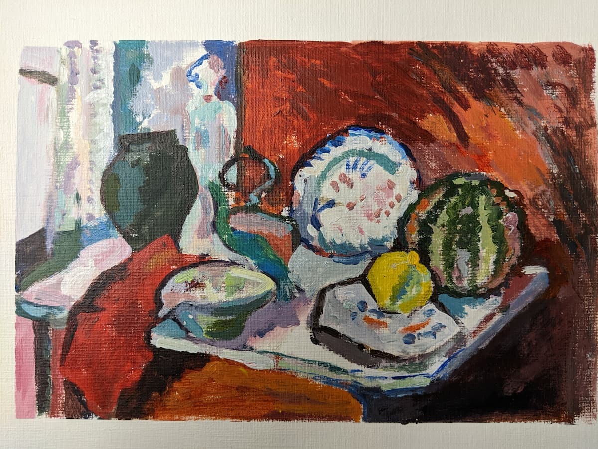 Matisse still life - Theresa